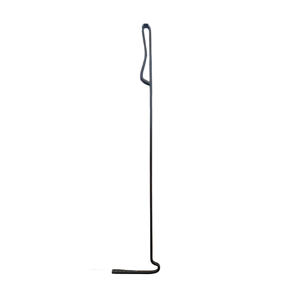 Каминный набор подвесной, металлические ручки,  кочерга, совок, щетка, держатель