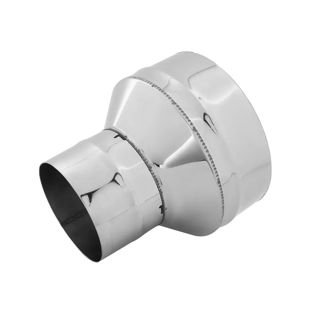 Адаптер стартовый для дымоходов Ferrum, d 115х250, сталь 0.8 мм, сэндвич-конструкция