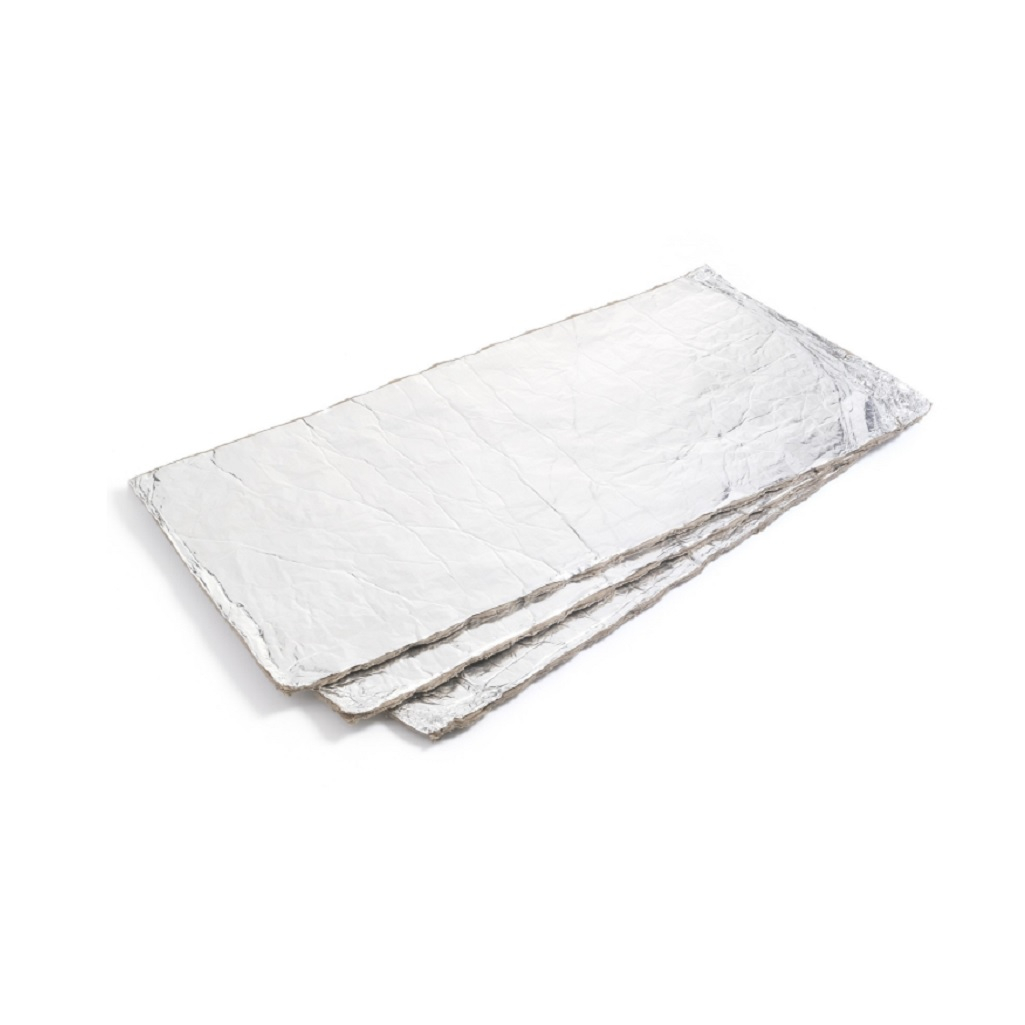 Картон базальтовый с фольгой, для бани и сауны, 10х600х1250 мм