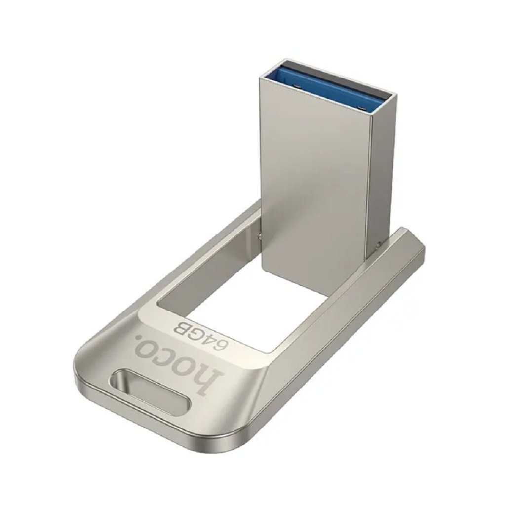 Флеш-накопитель Hoco USB 3.0 UD16, поворотный, 150 Мб/с, 128 GB, белый