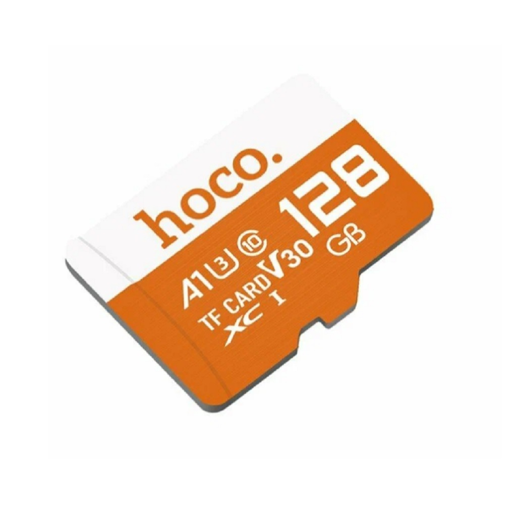 Флеш-карта Hoco MicroSDXC Class 10, А2, без адаптера, для передачи и хранения данных, 128GB