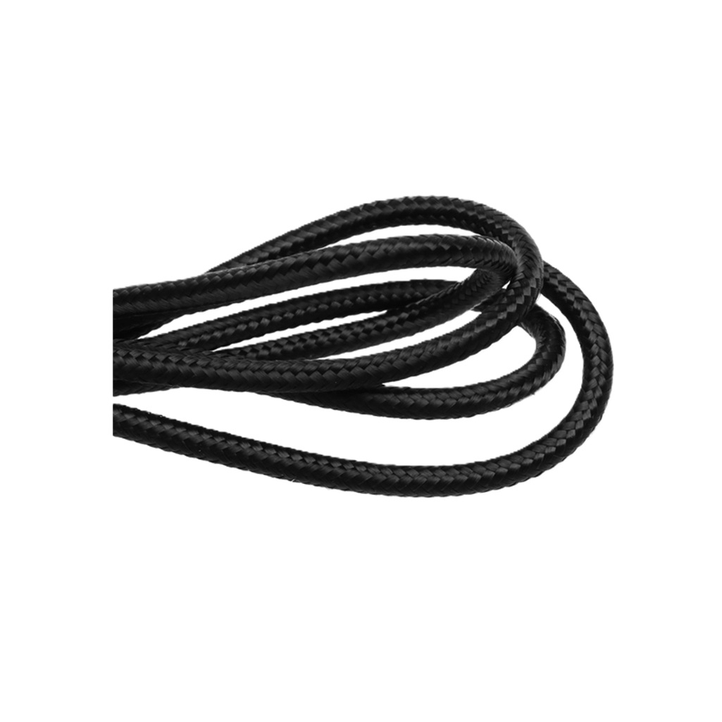 Кабель Hoco X89, Lightning - USB, 2.4 А, нейлоновая оплетка, цвет черный, 1 м