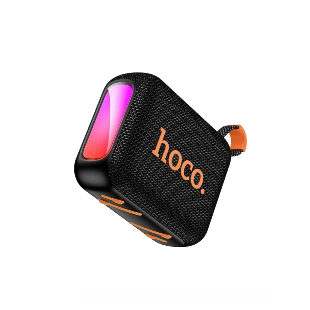 Колонка беспроводная Hoco HC31 River LED, Bluetooth, 1500 мАч, влагозащищенная, черная