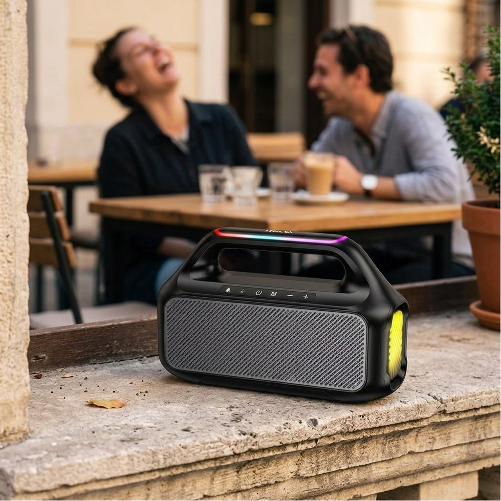 Колонка Hoco HC47B, 30 Вт, ABS-пластик, Bluetooth 6.0, черная