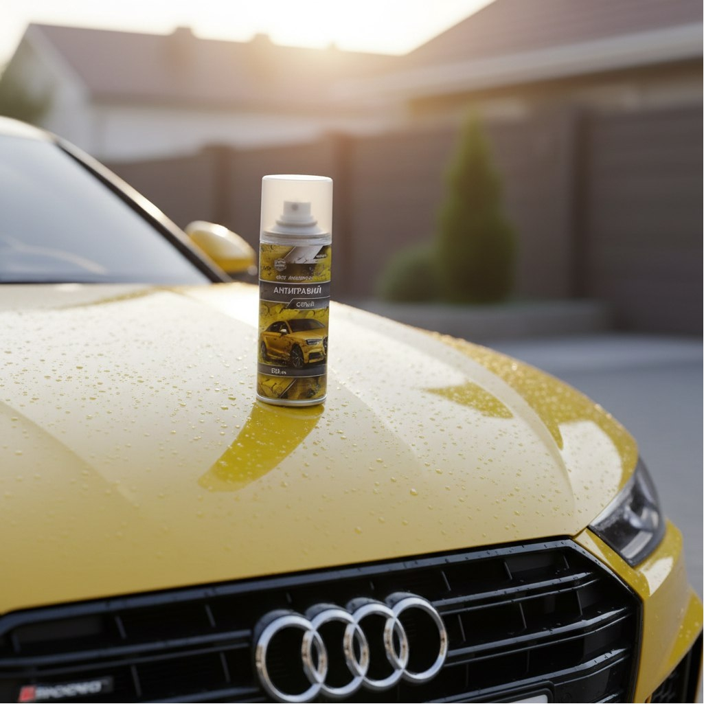 Антигравий серый Agat-Avto Silverline SL0102, аэрозоль, 520 мл