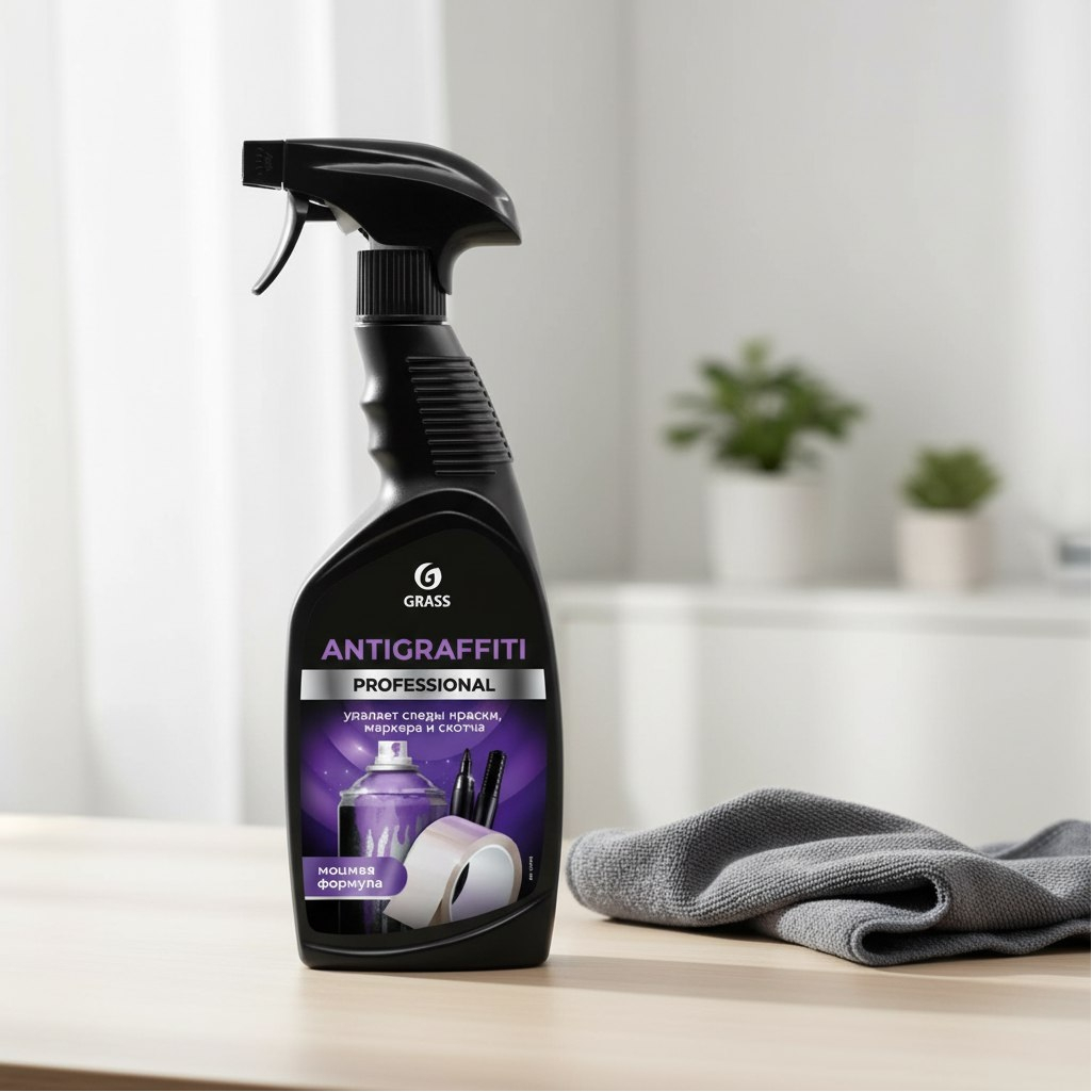 Средство чистящее Grass Antigraffiti Professional 260849, для различных поверхностей, 600 мл