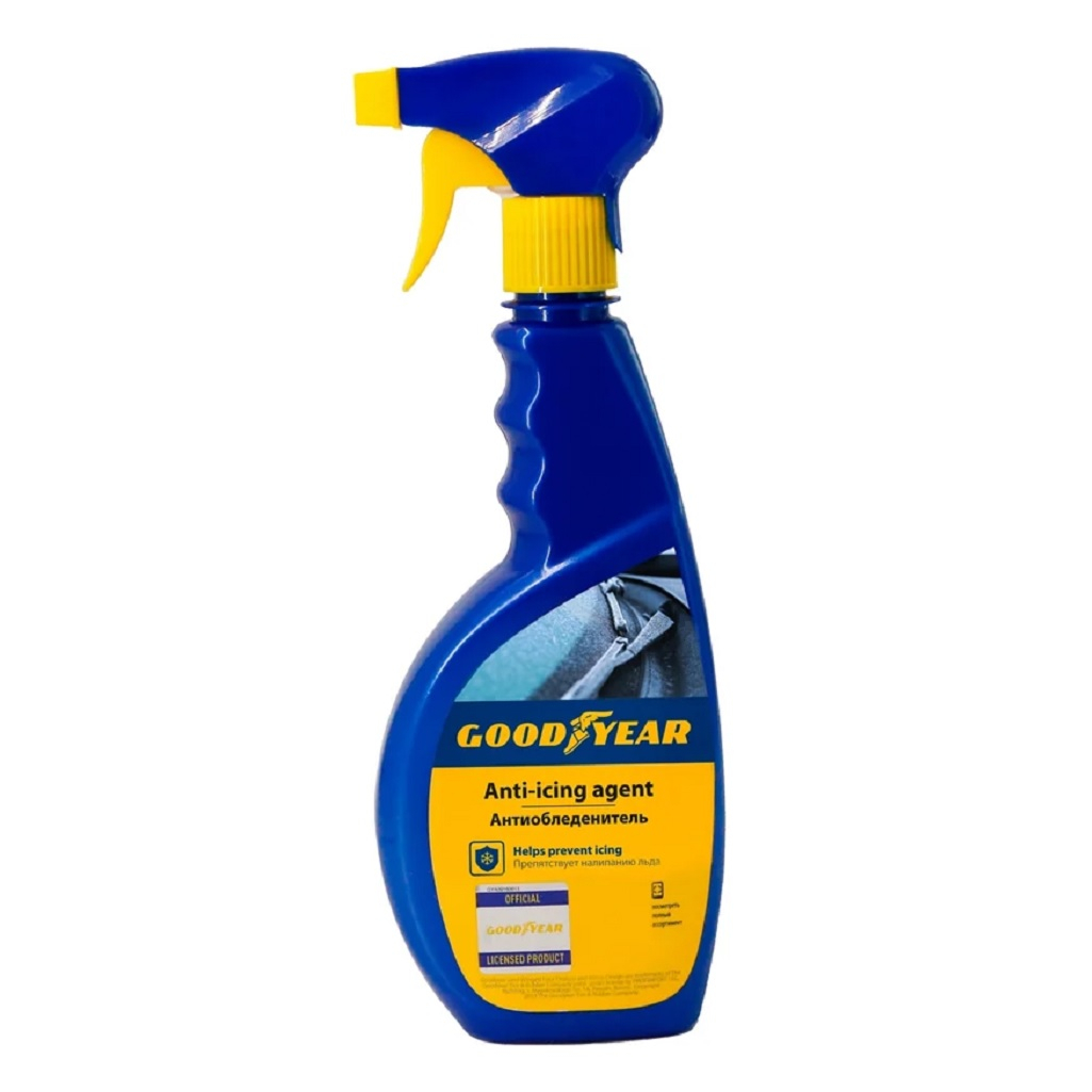 Антиобледенитель Goodyear, триггер, для чистки льда с машины, 500 мл