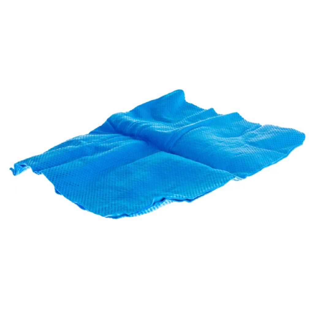 Салфетка синтетическая Goodyear GY000002 с тиснением в тубе, замша, голубая, 43х64 см