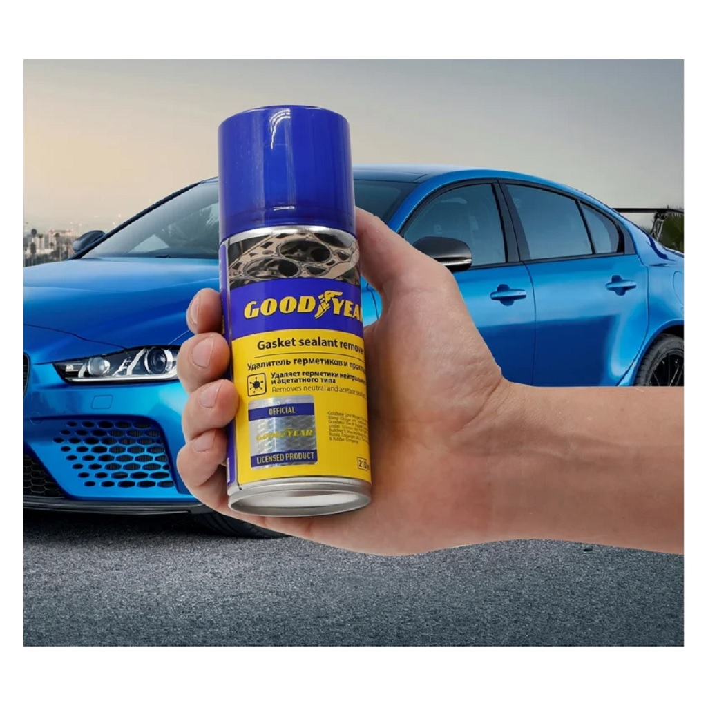 Удалитель герметиков и прокладок Goodyear GY000729, аэрозоль 210 мл