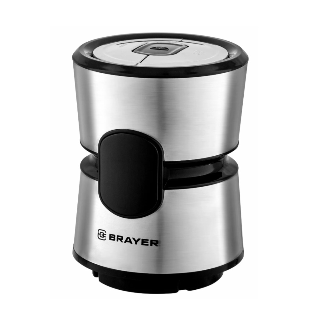 Измельчитель Brayer BR1409 800 Вт, стеклянная чаша 2 л, LED дисплей, 4 лезвия из нержавеющей стали