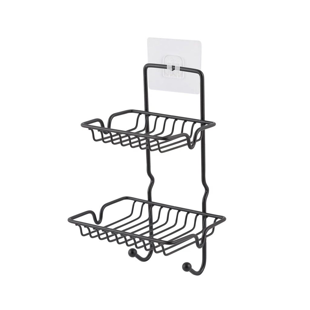 Держатель для губки и мыла Mallony Magic MR-06 навесной, металл, 105х135х210 мм