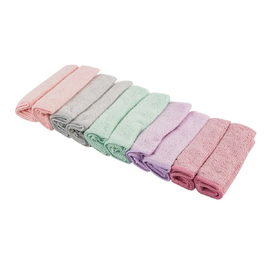 Набор салфеток Рыжий Кот MFS-05/10, микрофибра 25х25 см, 10 шт