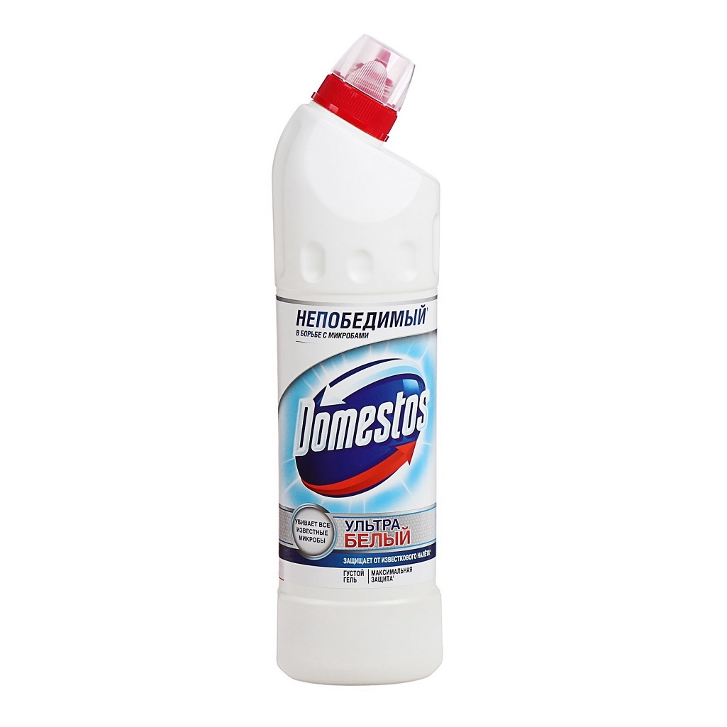 Средство чистящее Domestos ультра белый, густой гель, для унитаза, 750 мл