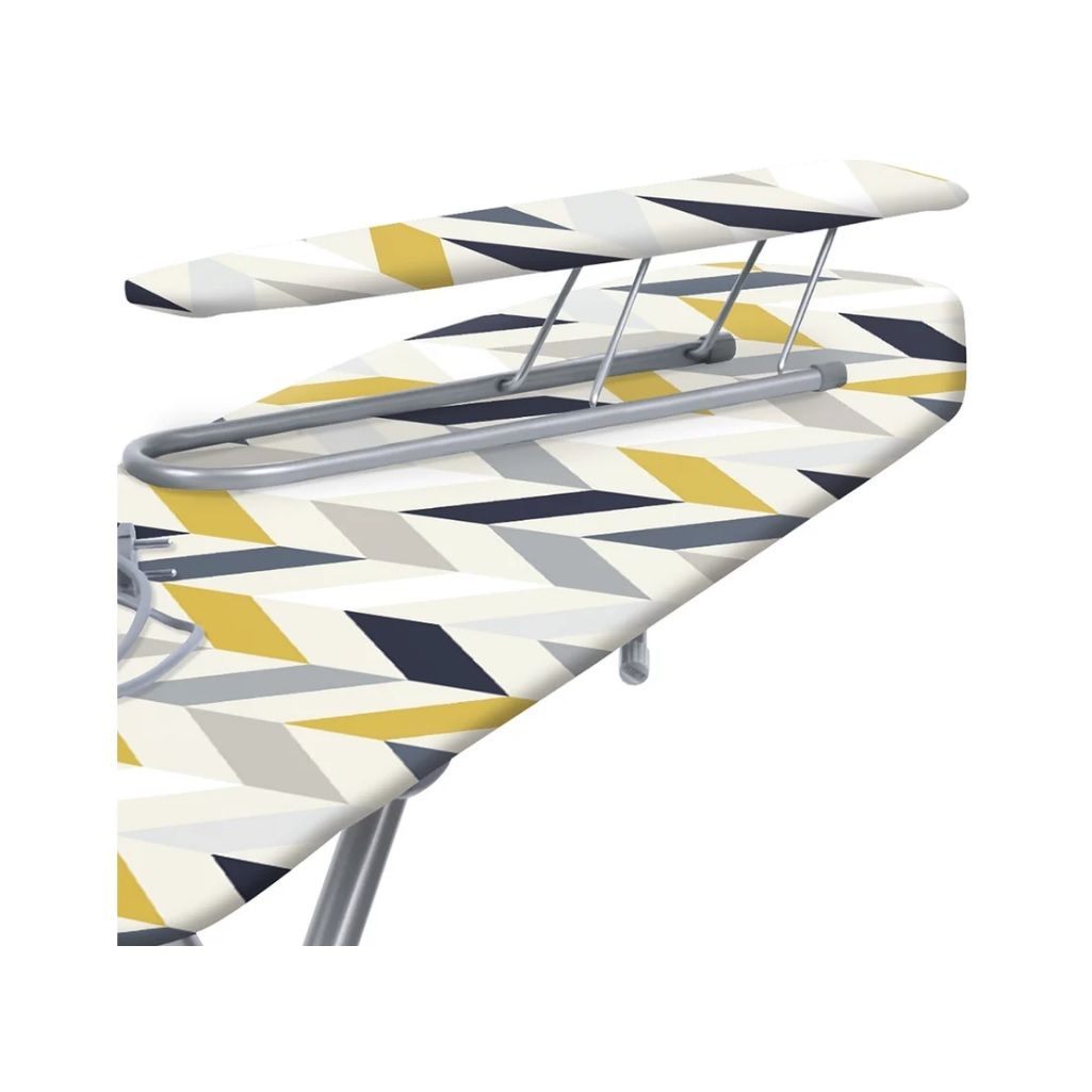 Гладильная доска Nika 3М Геометрия Сканди, металл, хлопковый чехол, 34х122 см, Н3М/9