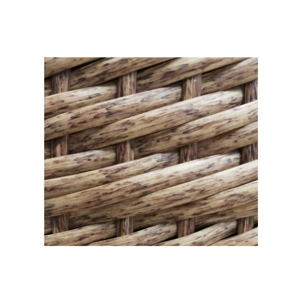 Корзина декоративная под Елку из искусственного ротанга, диаметр 485 мм, высота 297 мм