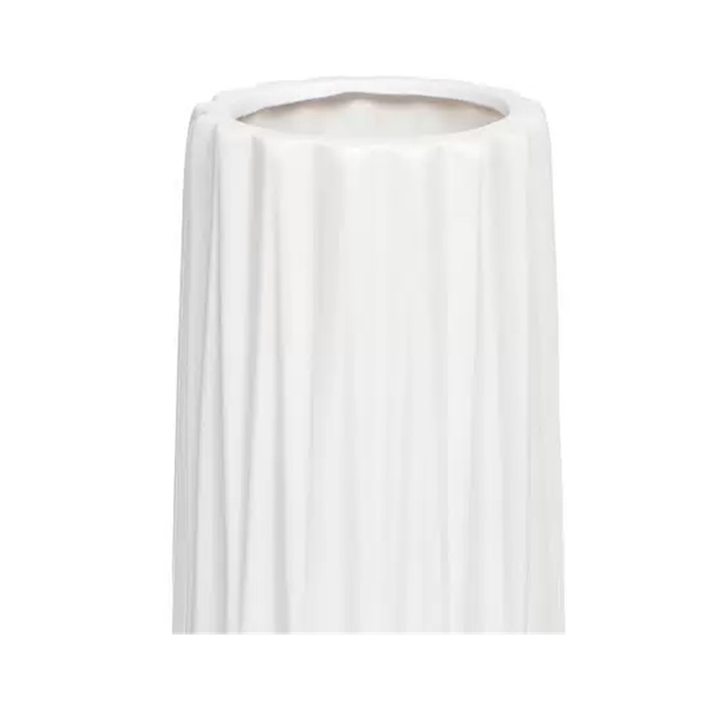 Ваза для сухоцветов Гранение JC-11809 настольная, керамика, 11х34 см