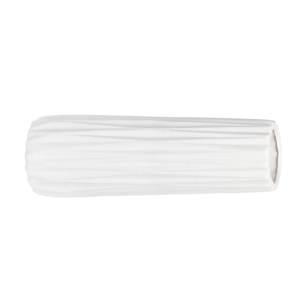 Ваза для сухоцветов Гранение JC-11809 настольная, керамика, 11х34 см