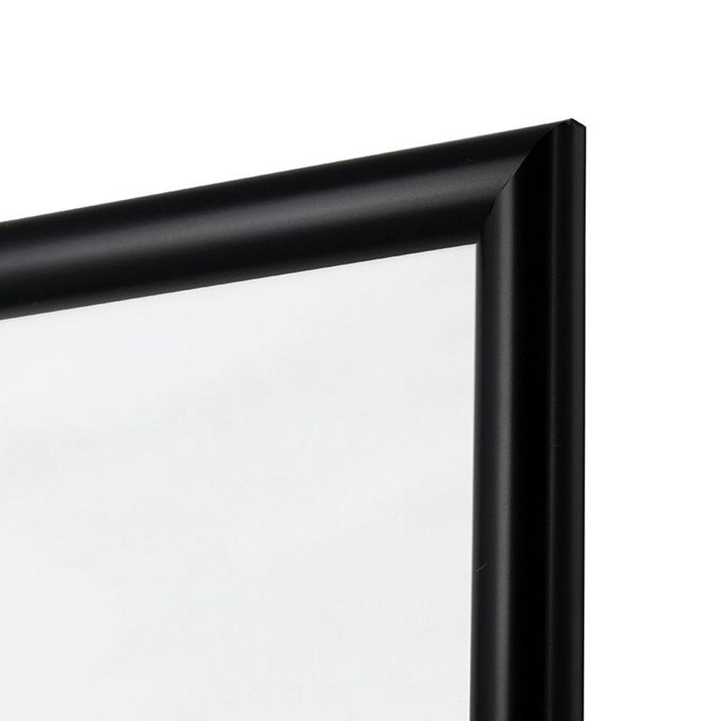 Фоторамка Miram 642077-6 15х20 см, пластик, пластиковый экран, черная