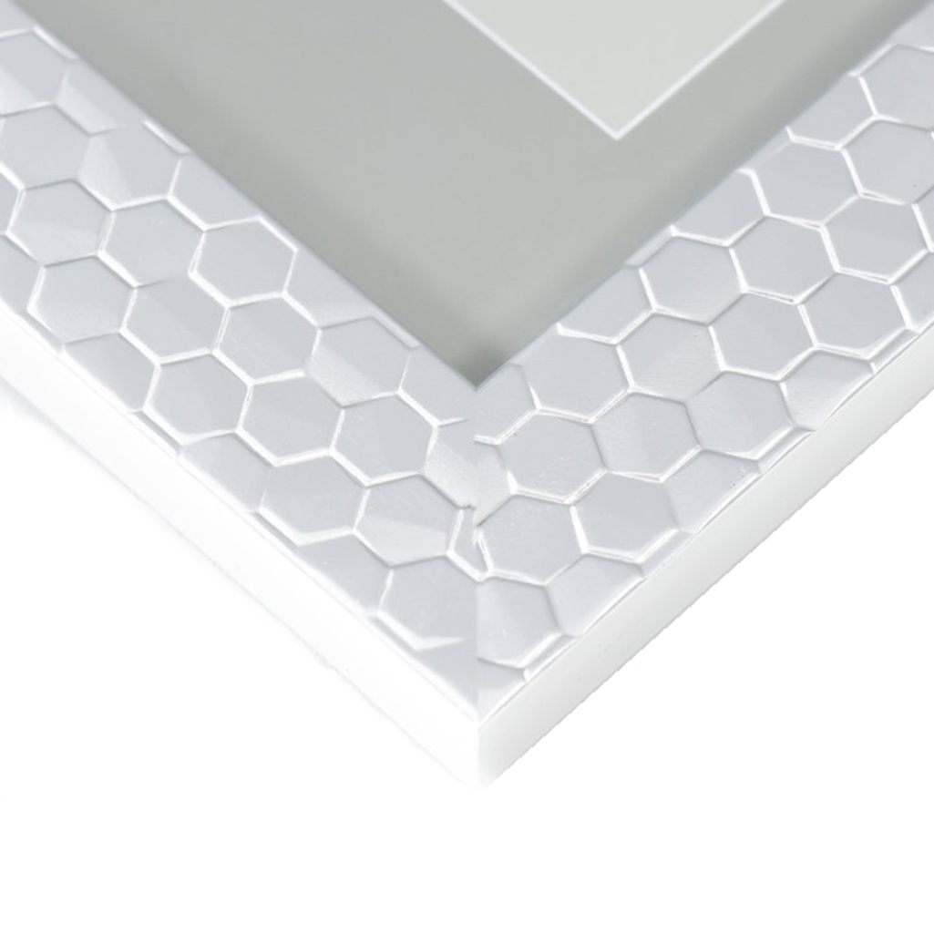 Фоторамка Simaland Stella 9335848 10х15 см, пластик, стекло, серебро