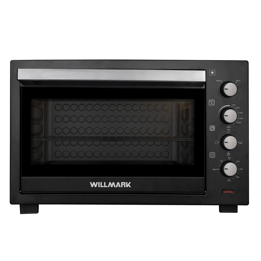 Мини-печь Willmark WOC-805BL, 1000973, цвет черный, объем 80 л, 2.8 кВт