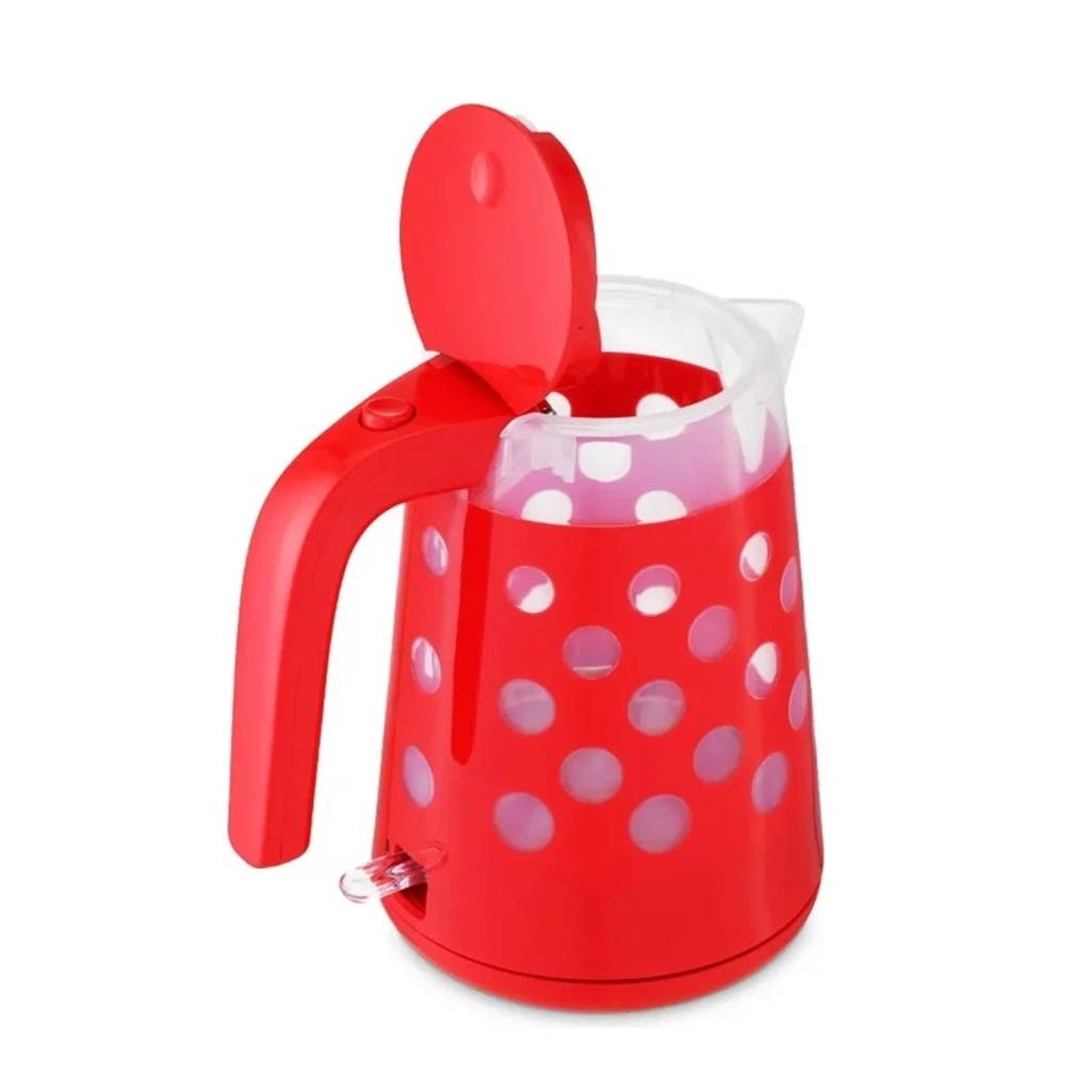 Чайник электрический BQ KT1713P 1.7 л, пластик, 2.2 кВт, красный