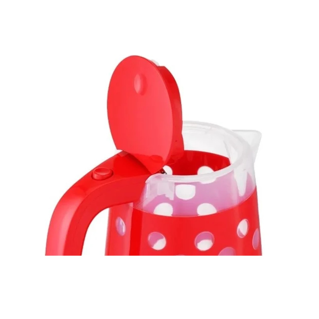 Чайник электрический BQ KT1713P 1.7 л, пластик, 2.2 кВт, красный