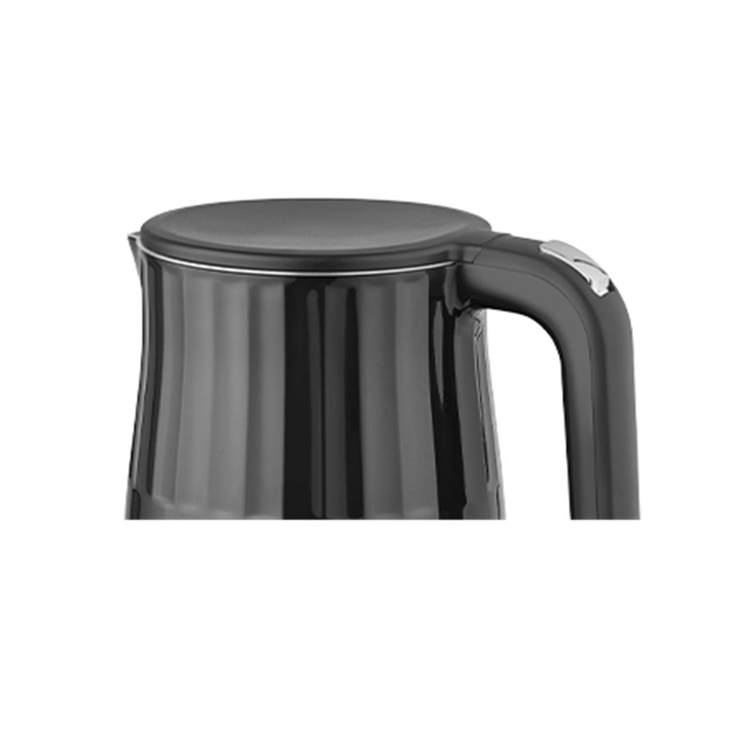 Чайник электрический BQ KT1801SW, сенсорное управление, 1.7 л, 2.2 кВт, черный