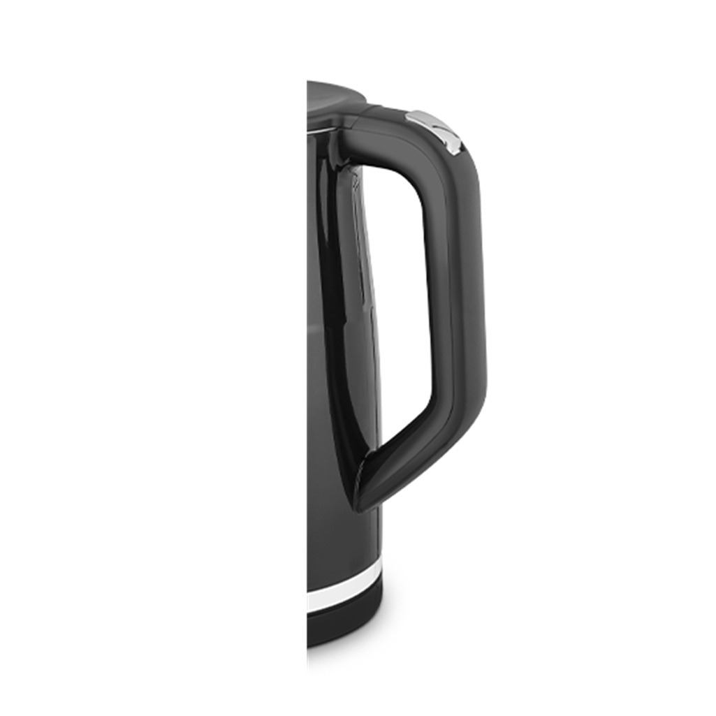 Чайник электрический BQ KT1801SW, сенсорное управление, 1.7 л, 2.2 кВт, черный