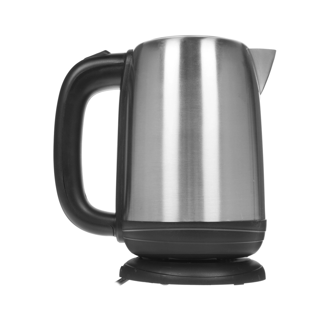 Чайник электрический BQ KT1821S 1.7 л, нержавеющая сталь, 2.2 кВт, серебристый с черным