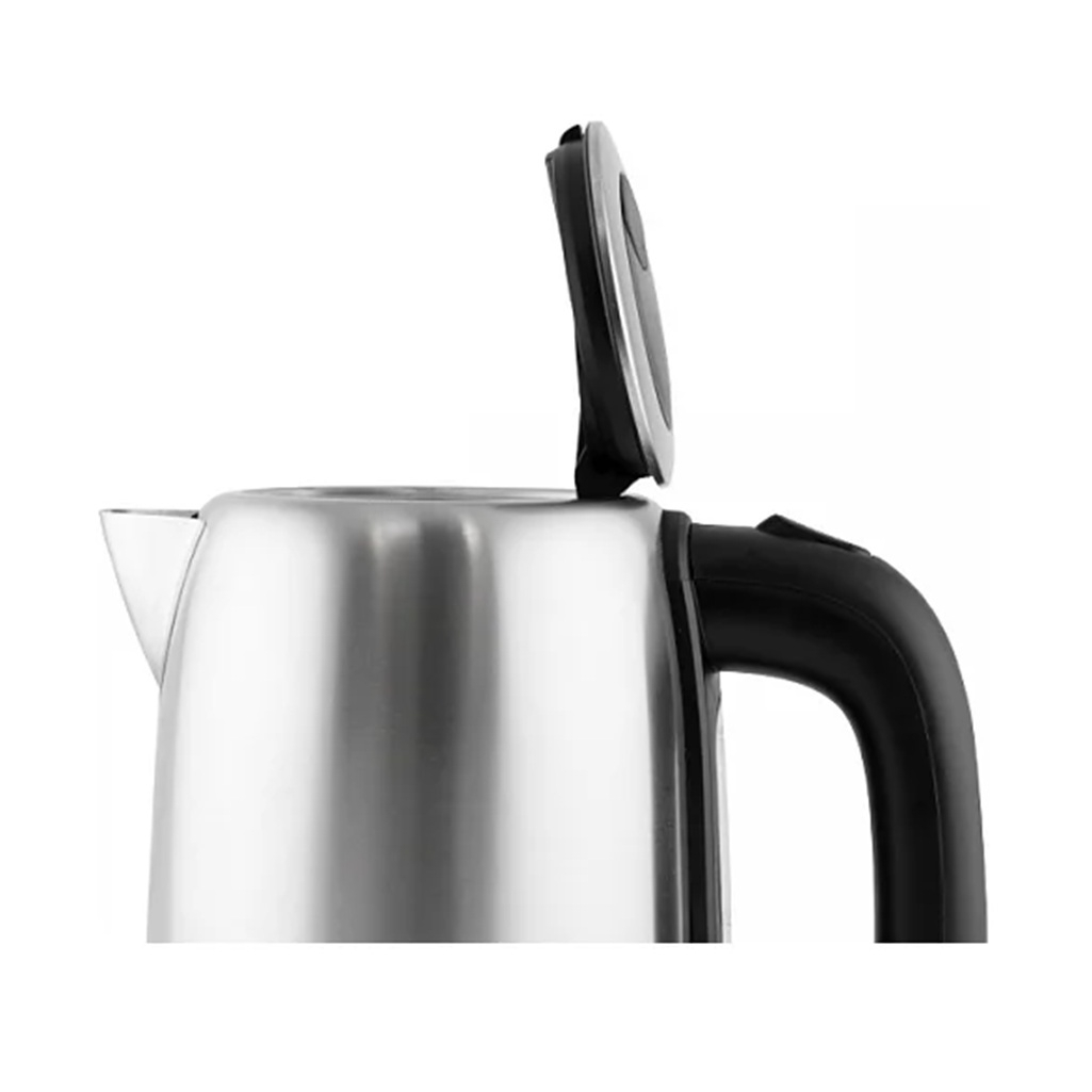 Чайник электрический BQ KT1821S 1.7 л, нержавеющая сталь, 2.2 кВт, серебристый с черным