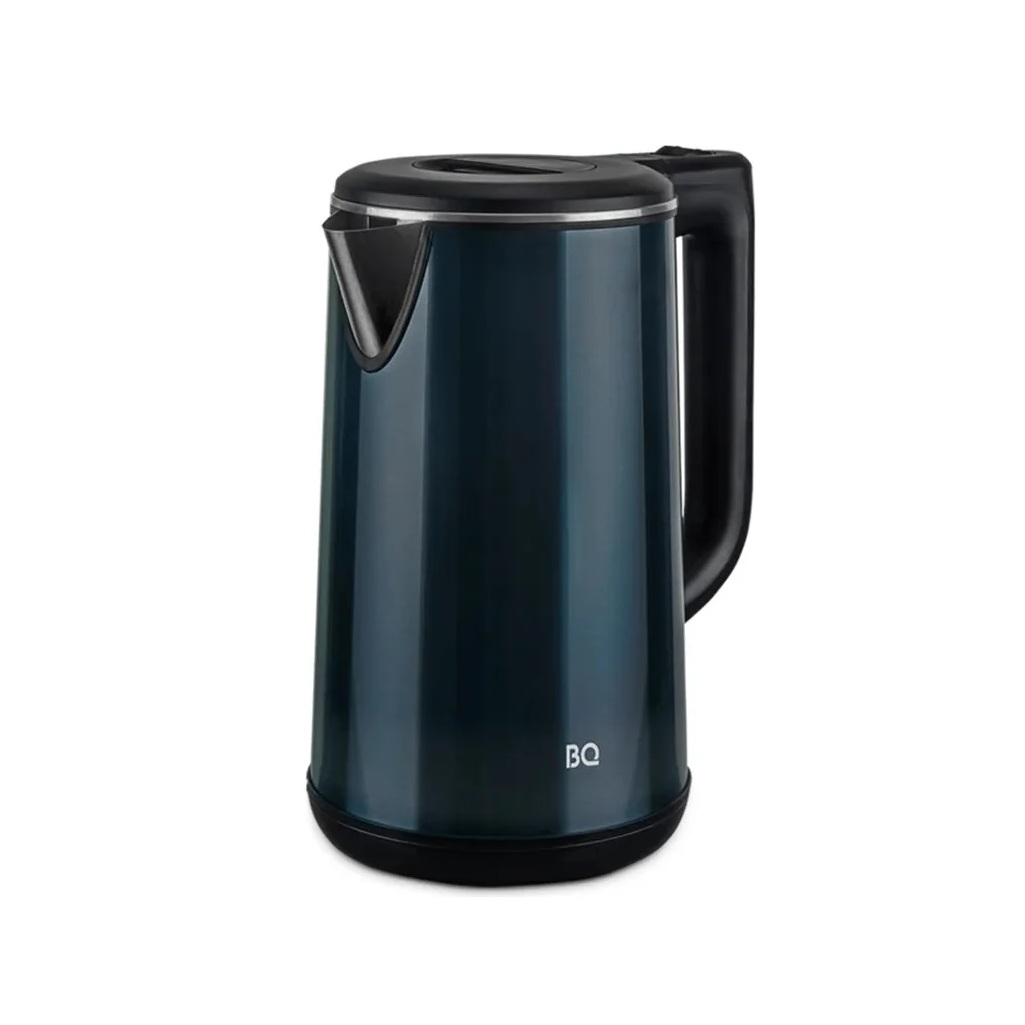 Чайник электрический BQ KT2026S 1.8 л, пластик, металл, 2.2 кВт, синий