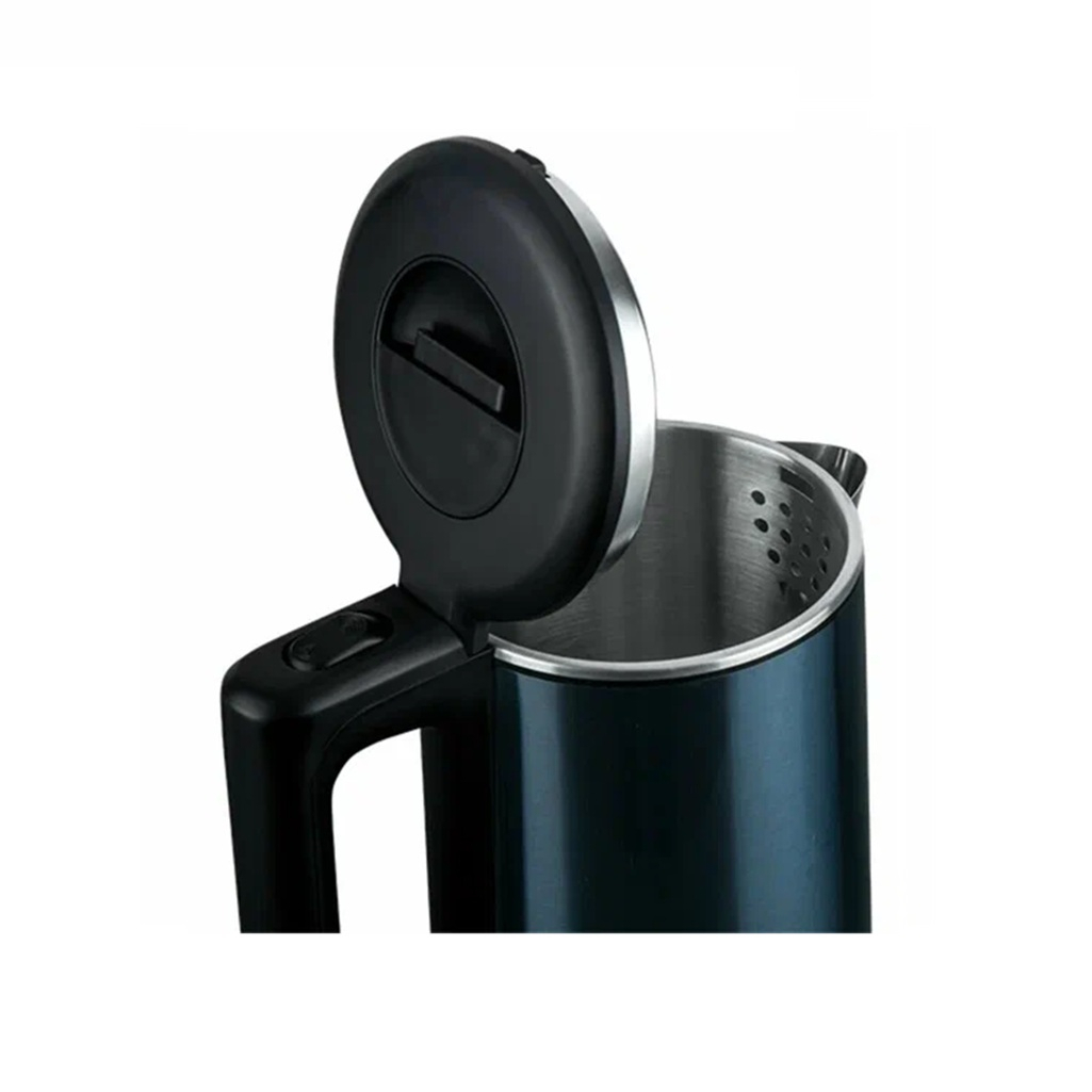 Чайник электрический BQ KT2026S 1.8 л, пластик, металл, 2.2 кВт, синий