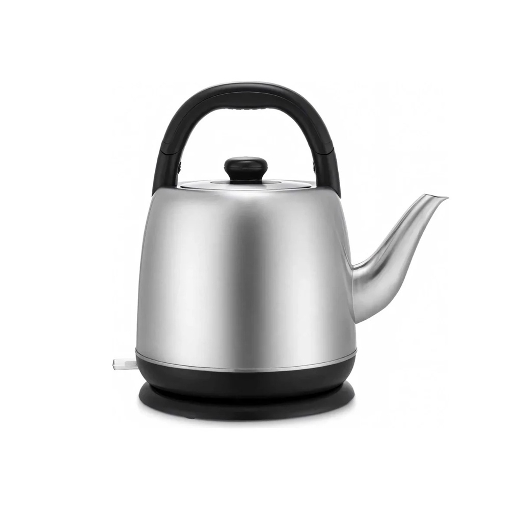 Чайник электрический BQ KT2303S 4 л, металл, 2.2 кВт, серебристый с черным