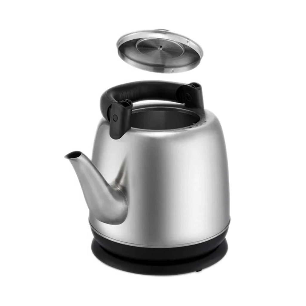 Чайник электрический BQ KT2303S 4 л, металл, 2.2 кВт, серебристый с черным