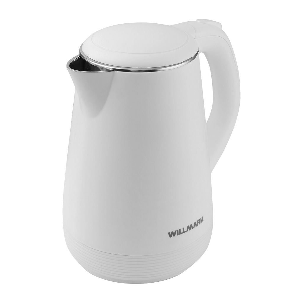 Чайник электрический Willmark WEK-1839PS, 1.8 л, 2 кВт, белый