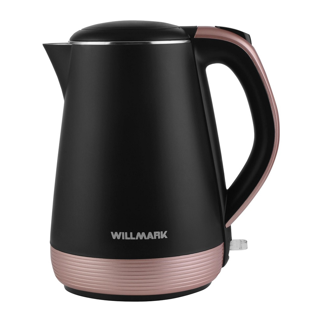 Чайник электрический Willmark WEK-1839PS, 2002565, 1.8 л, 2 кВт, черный
