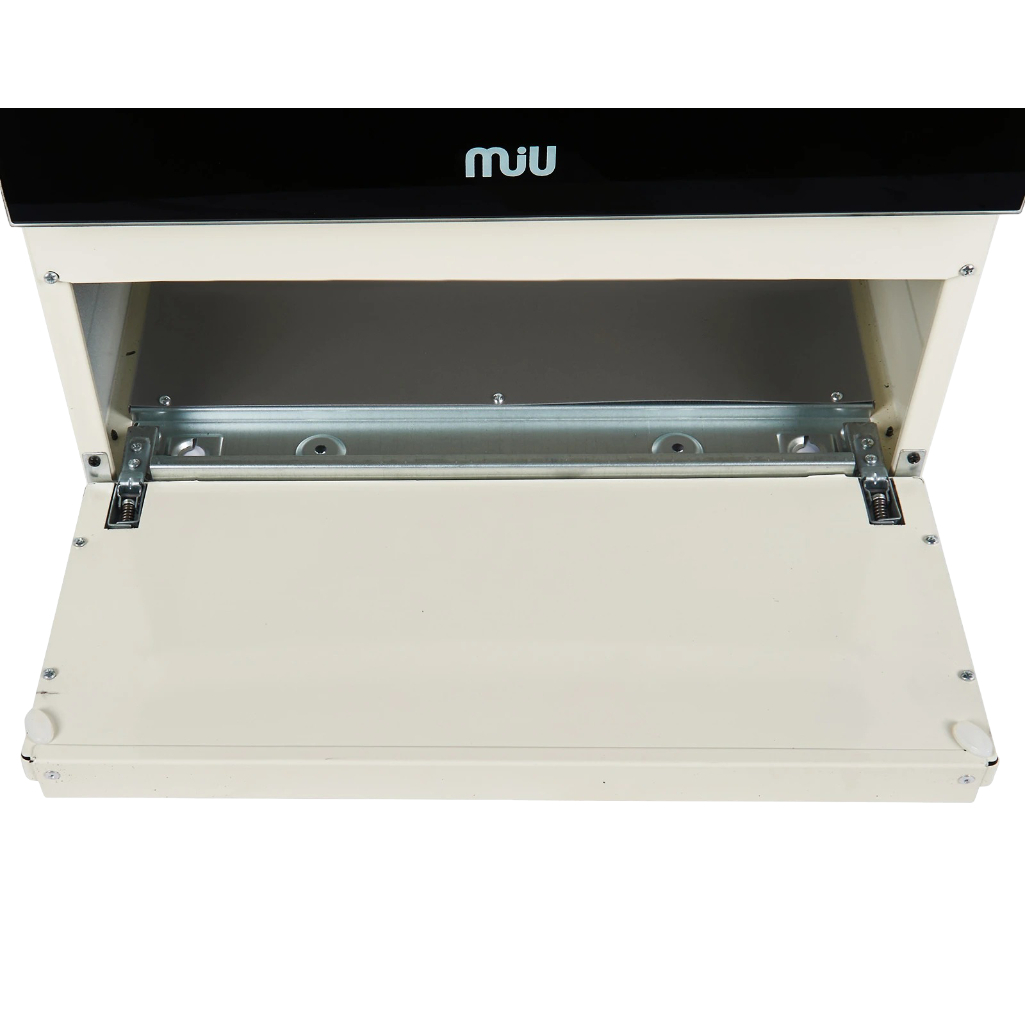 Плита комбинированная MIU 5013 ERP ГК LUX, цвет бежевый, объем электродуховки 52 л, откидная дверца