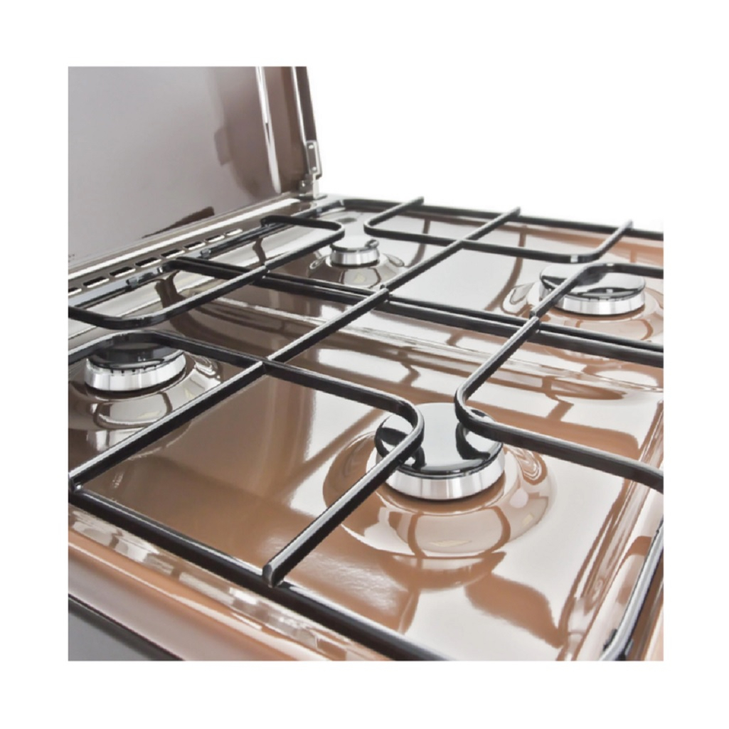 Плита газовая Gefest ПГ 1200 С6 К19, V0030948, цвет коричневый, объем духовки 63 л, откидная дверца