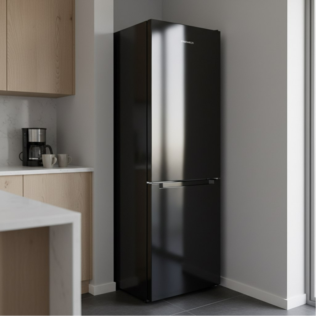 Холодильник двухкамерный Premier PRM-270BFLF/DI, объем 262 л, цвет черный, электронное управление