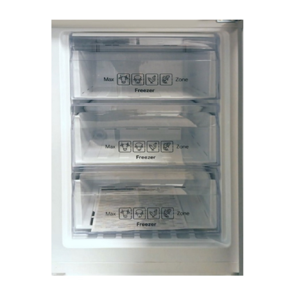 Холодильник двухкамерный Premier PRM-317BFNF/DI, объем 317 л, цвет черный, электронное управление