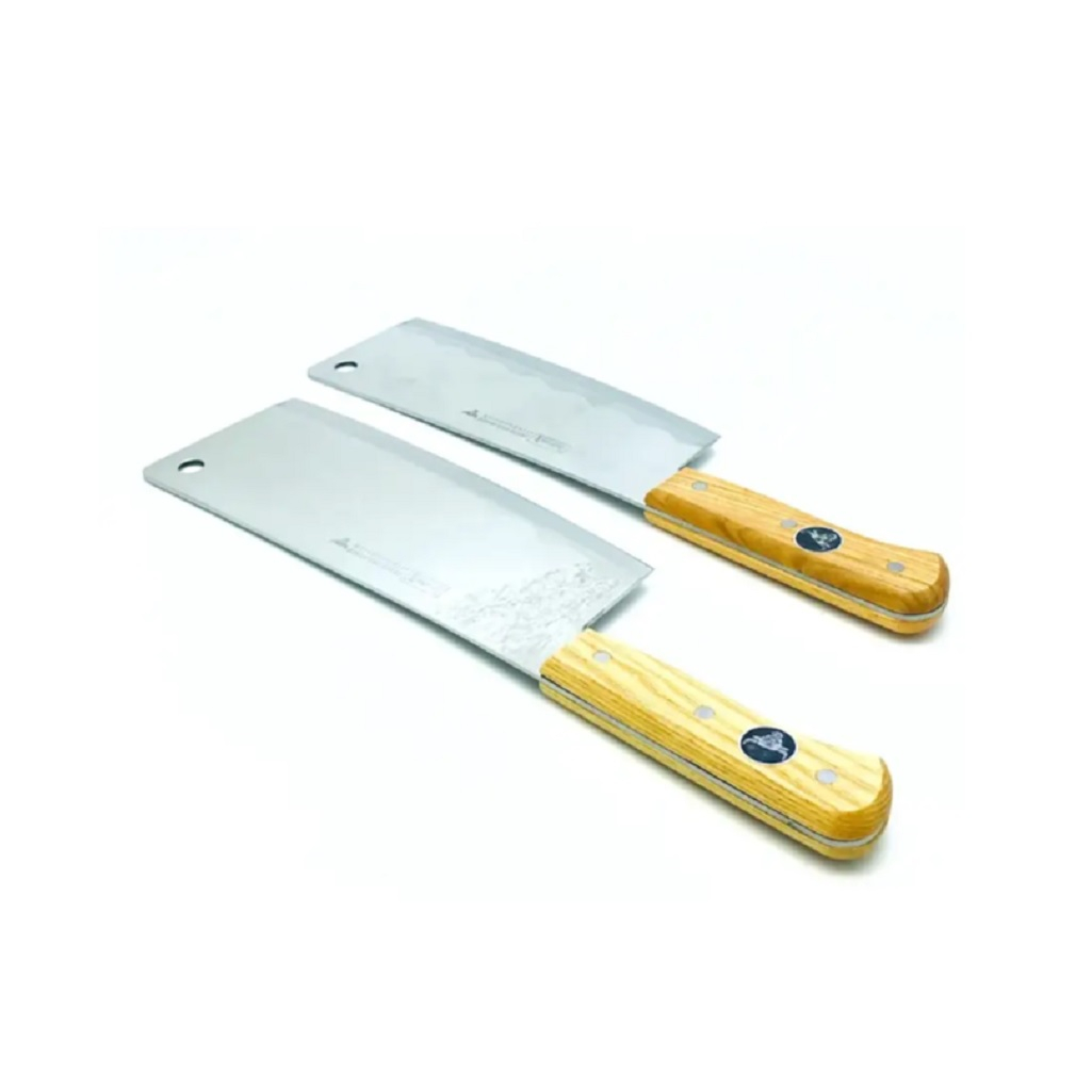 Нож-топорик Stainless steel HL-04, деревянная рукоятка, стальное лезвие, для резки