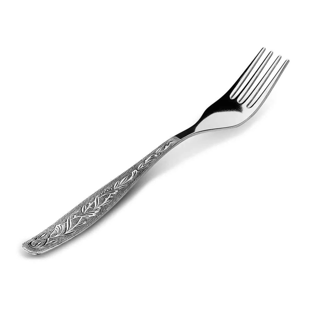 Вилка столовая Нытва Уралочка М13, нержавеющая сталь, серебристая, 19.5 см