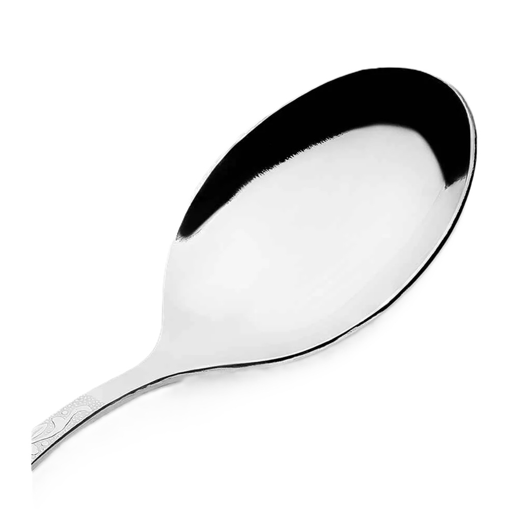 Ложка столовая Нытва Уралочка М13, нержавеющая сталь, серебристая, 19.5 см