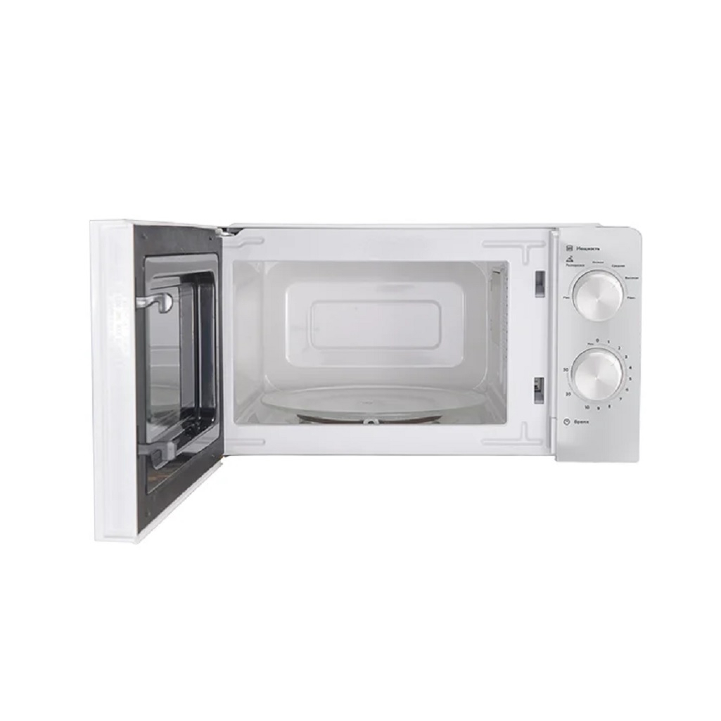 Печь микроволновая BQ MWO-20004SM/W, 20 л, 700 Вт, механическое управление, белая