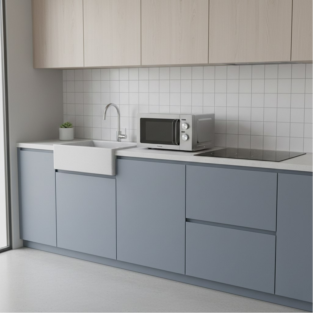 Печь микроволновая Pioneer MW212M, 20 л, 700 Вт, механическое управление, серая