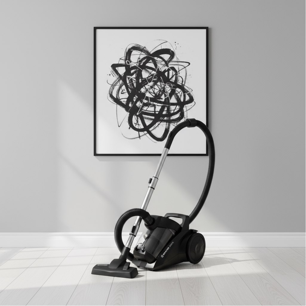 Пылесос циклонного типа Brayer BR4204, черный, 4 л, всасывание 420 Вт, общая мощность 2200 Вт