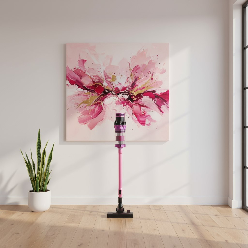 Пылесос вертикальный Brayer BR4272, сетевой, объем бака 0.8 л, 600 Вт