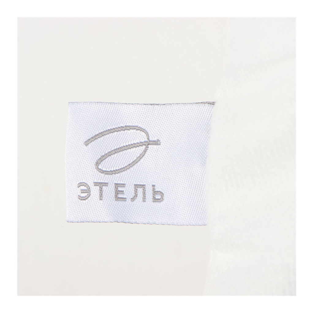 Подушка декоративная Этель Листья 9849758, велюр, синтепон, белый с зеленым, 40х60 см