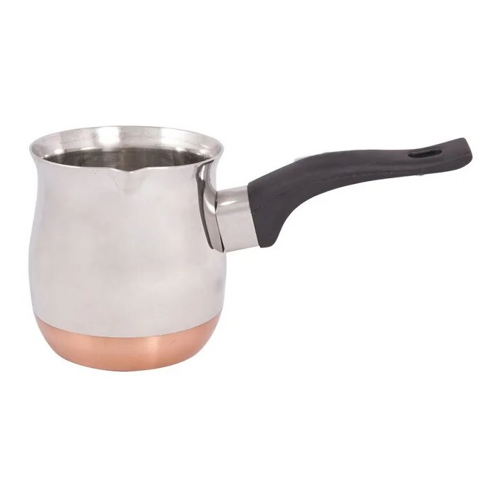 Кофеварка турка Mallony стальная с медным дном 450 мл 