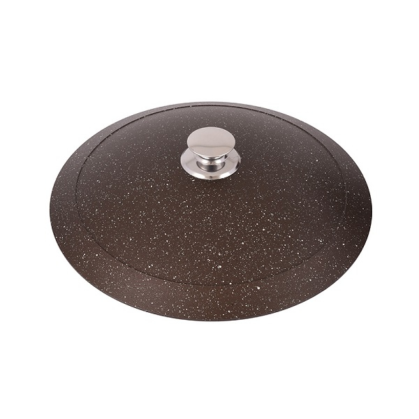 Казан Кукмара для плова 9 л, кофейный мрамор кмк95а